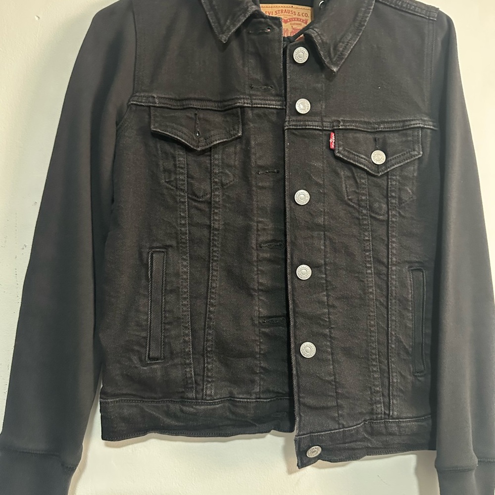 Levi's Black Denim Jacket for Men or women UNISEX